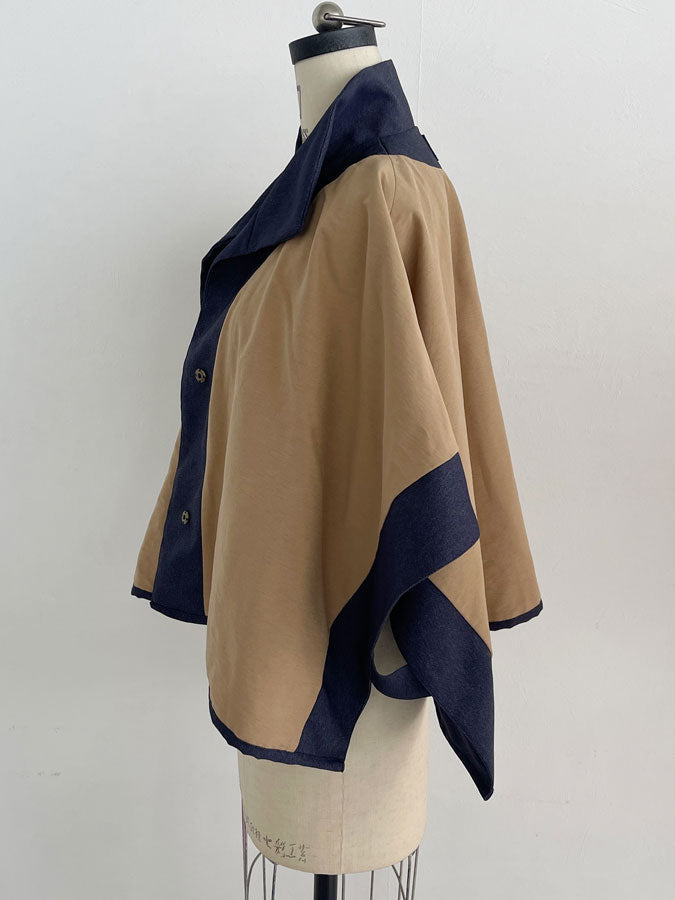 2way Short Poncho