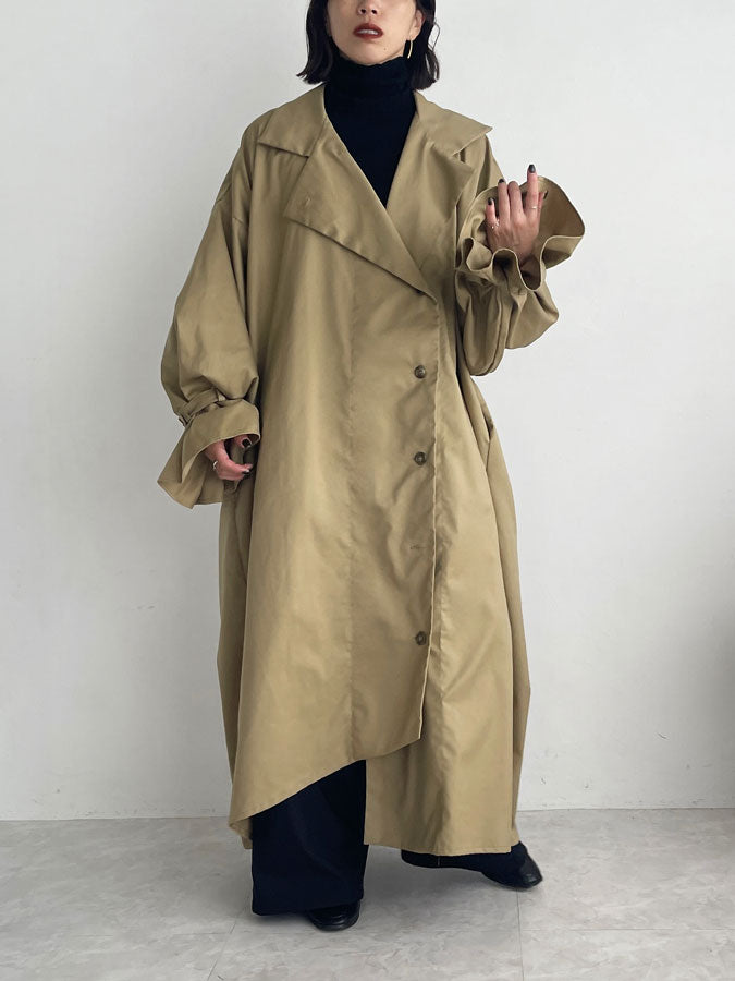 Asymmetric Long Coat