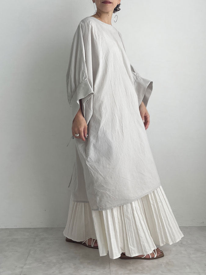 Back Ribbon Dolman Blouse