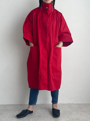 High-necked Coat