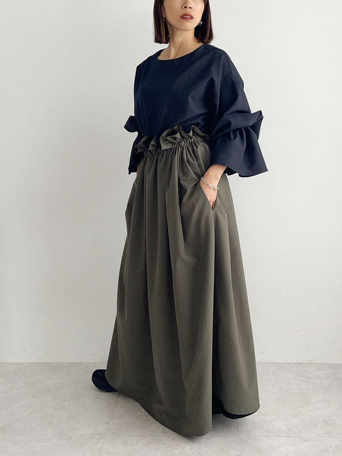 Reversible Long Skirt