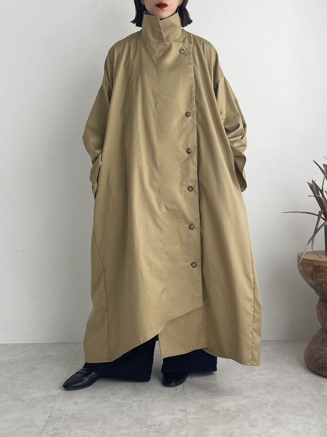 Asymmetric Long Coat