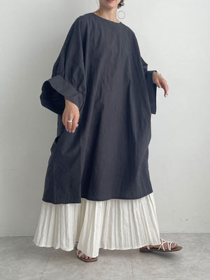 Back Ribbon Dolman Blouse