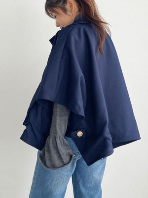 2way Short Poncho