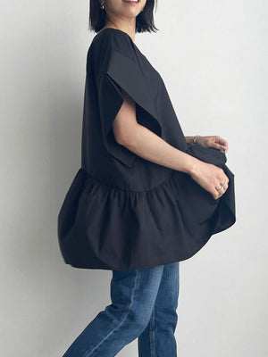 square sleeve Blouse
