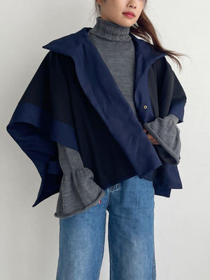 2way Short Poncho