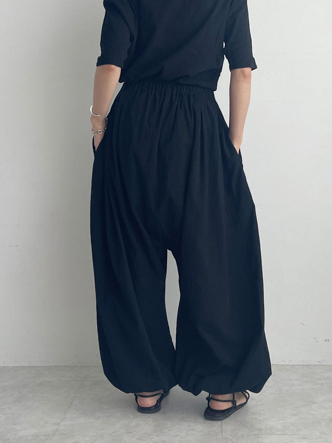 cotton100 harem Pants