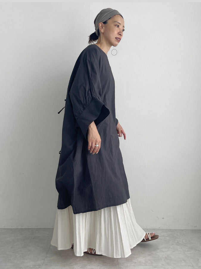 Back Ribbon Dolman Blouse