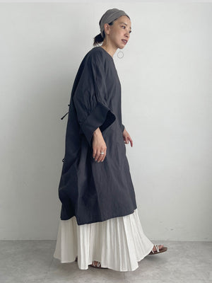 Back Ribbon Dolman Blouse