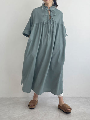 Frilly Relax Dress (COTTON100%)