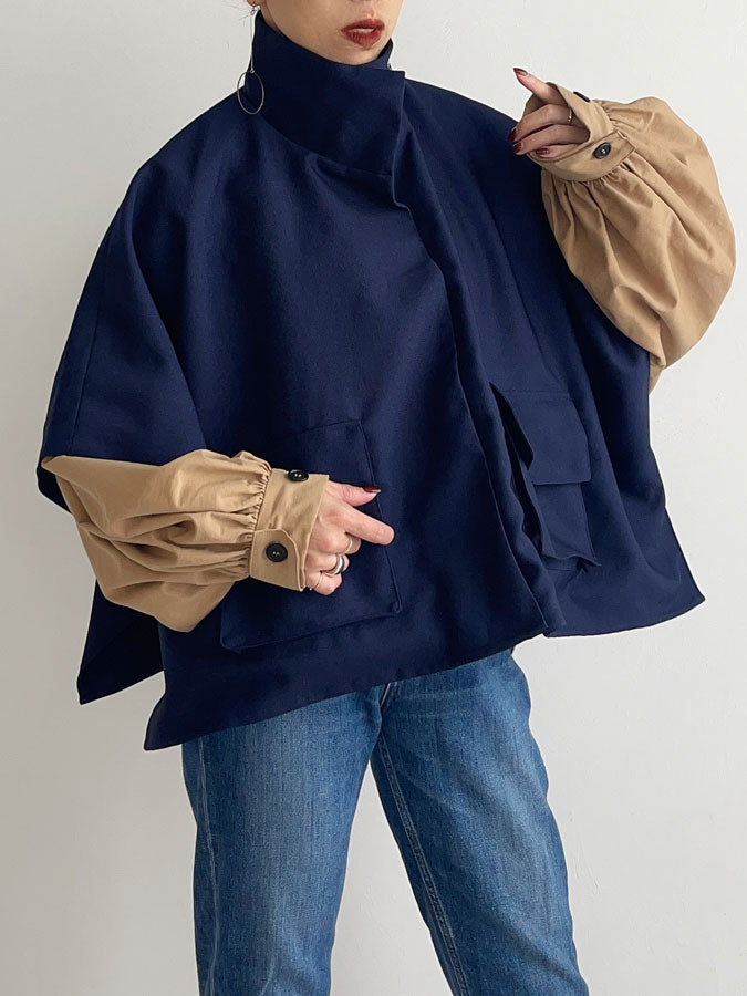 2way Short Poncho