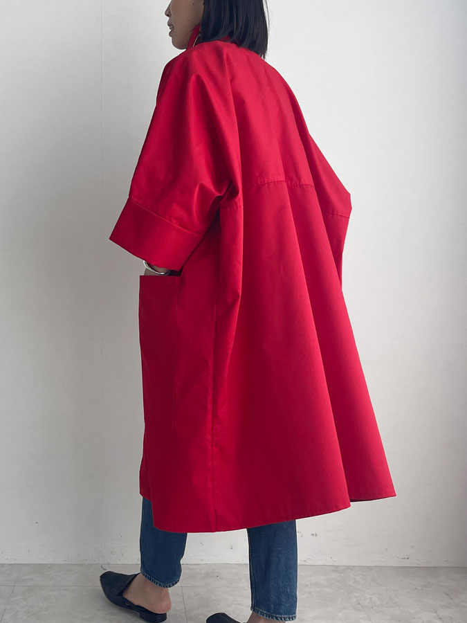 High-necked Coat