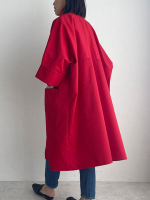 High-necked Coat