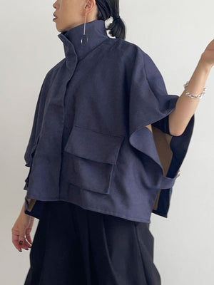 2way Short Poncho