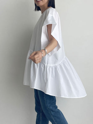 square sleeve Blouse
