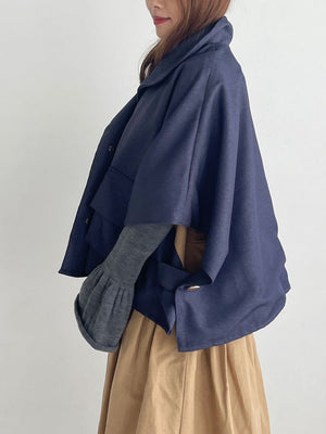 2way Short Poncho