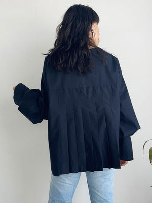 Back Pleated blouse
