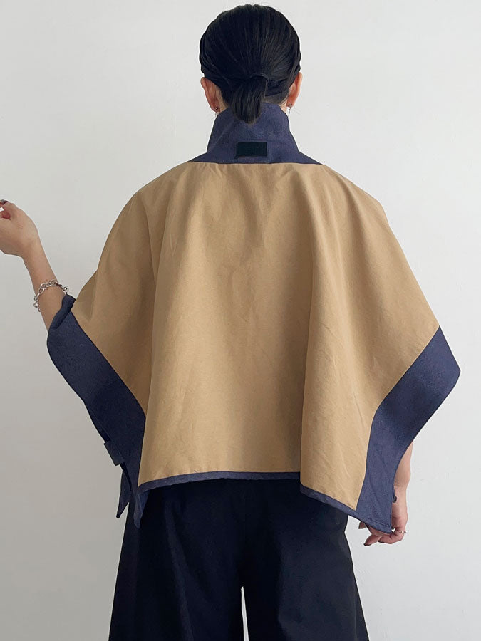 2way Short Poncho