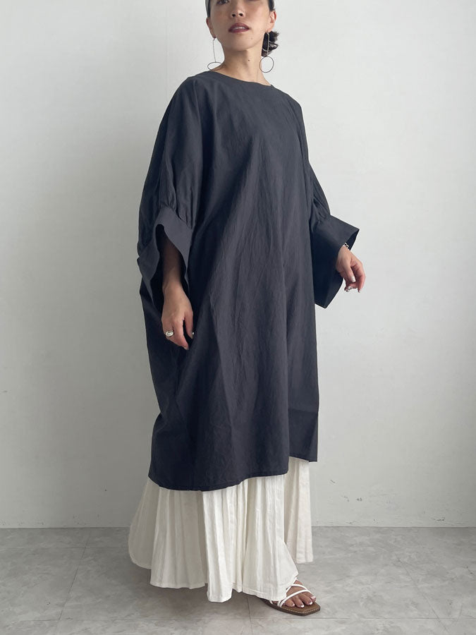 Back Ribbon Dolman Blouse