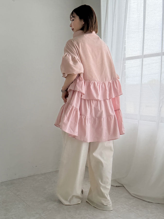 Ruffled Tiered Tunic – MELUMO