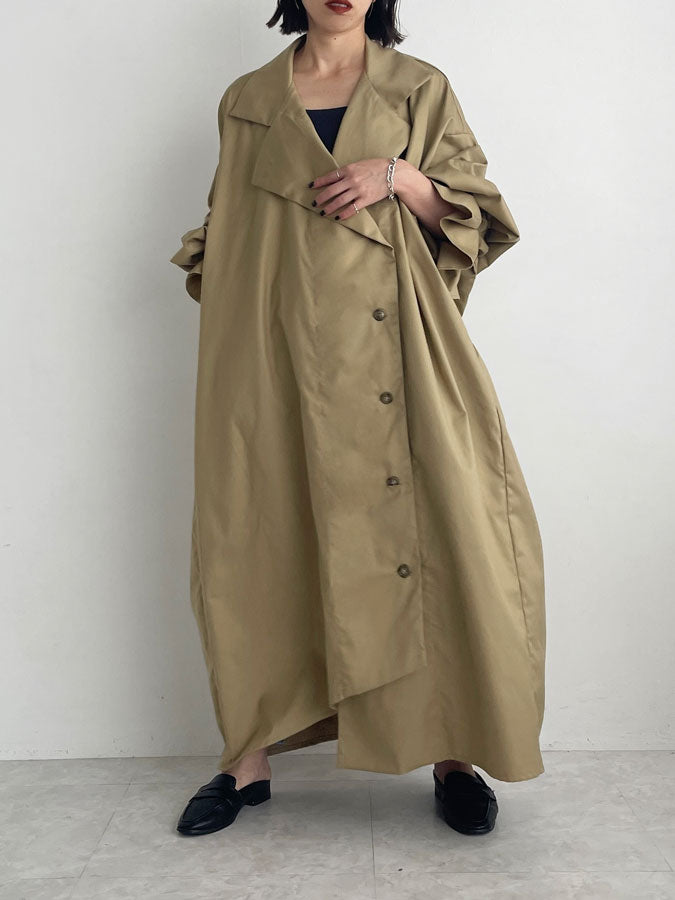 Asymmetric Long Coat