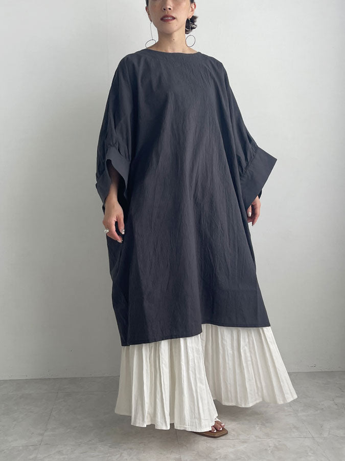 Back Ribbon Dolman Blouse