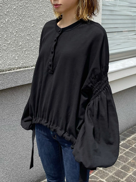 Shirring design blouse