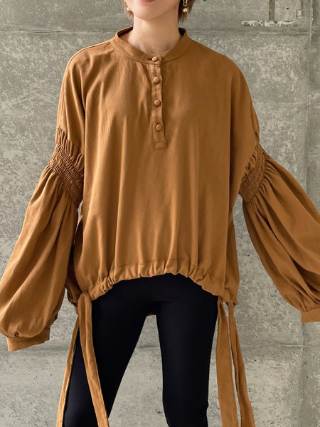 Shirring design blouse